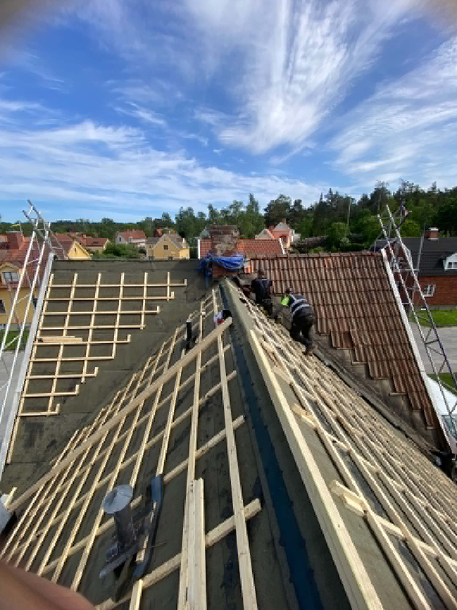 Takrenovering / Takbyte